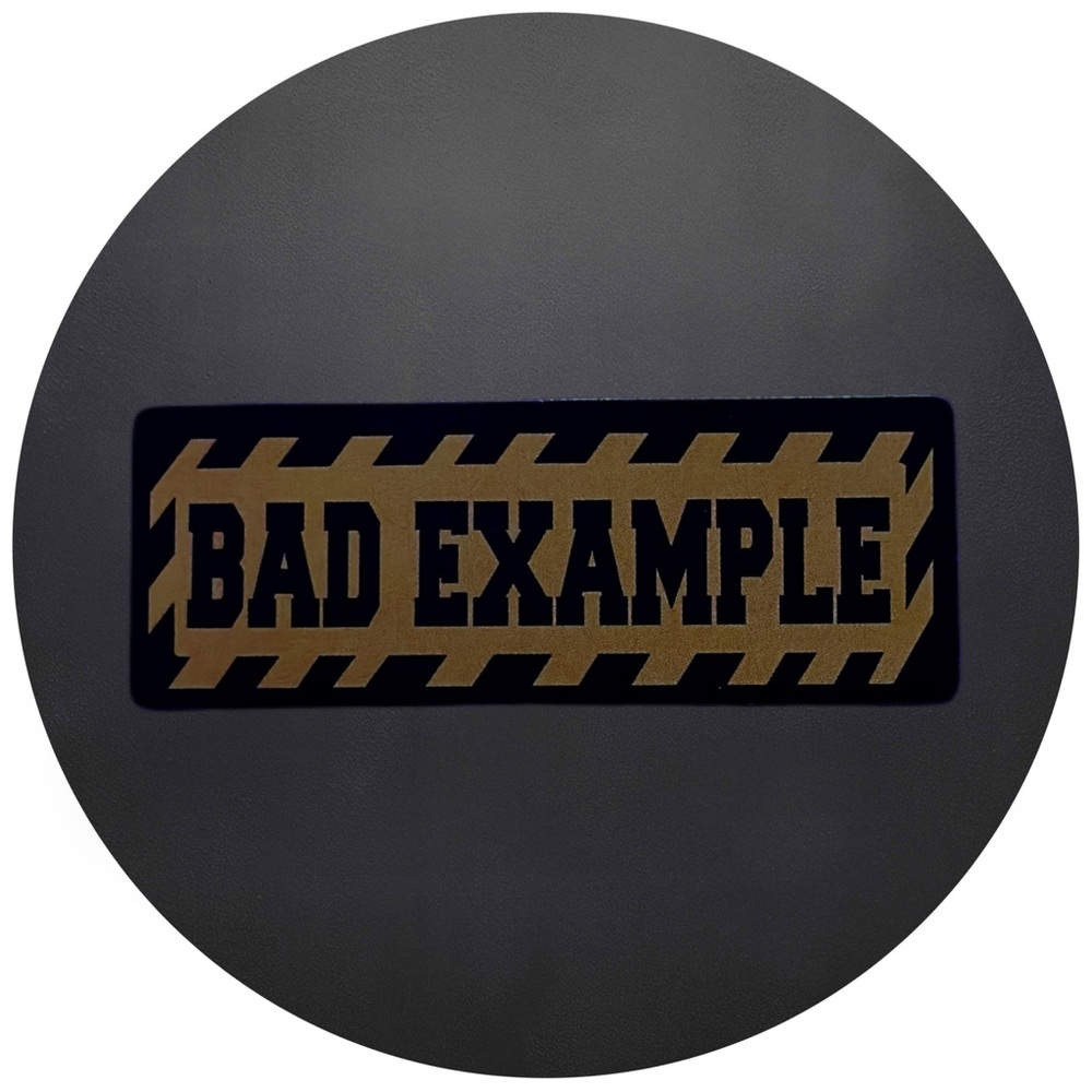 5 for $5 BAD EXAMPLE Vinyl Sticker